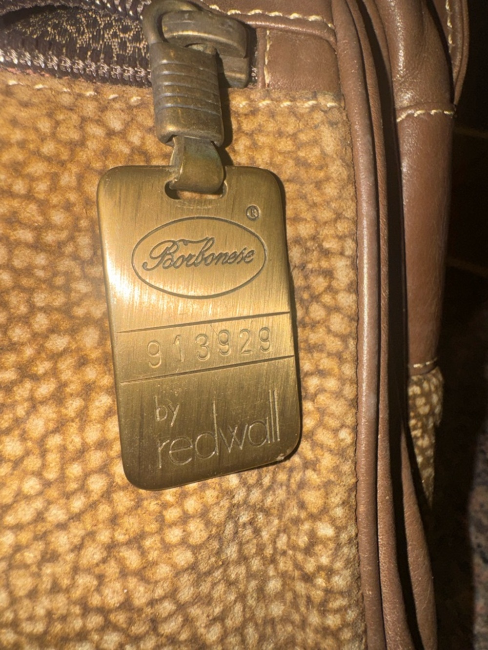 Borbonese Brown crossbody bag Crossbody Bag EUC - Picture 2 of 10